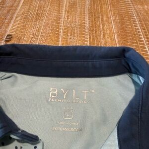 BYLT Basics Navy Polo Shirt